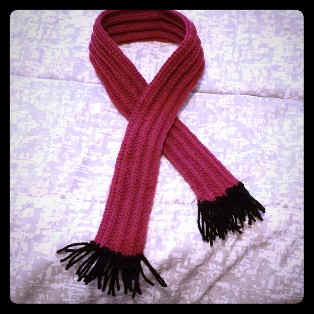 Handmade infant scarf